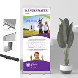 Retractable Banner: “Experts Said | Kangen Water”